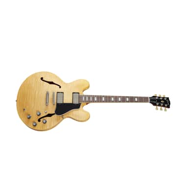 Gibson ES-335 Figured Semi-Hollow Guitar - Antique Natural image 3