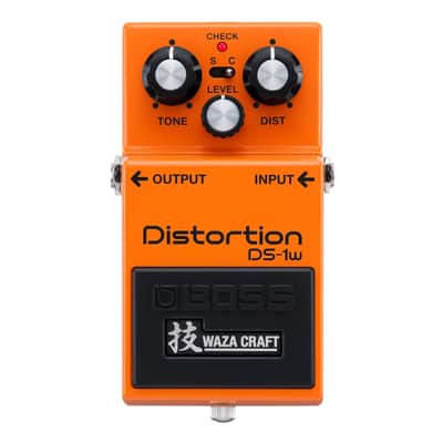 BOSS DS-1W Special Edition Waza Craft Distortion Pedal for the Ultimate BOSS Tone Experience | Enhanced with Two Modes for More Tonal Range | Legendary Sound for Electric Guitar and All Types of Music image 1