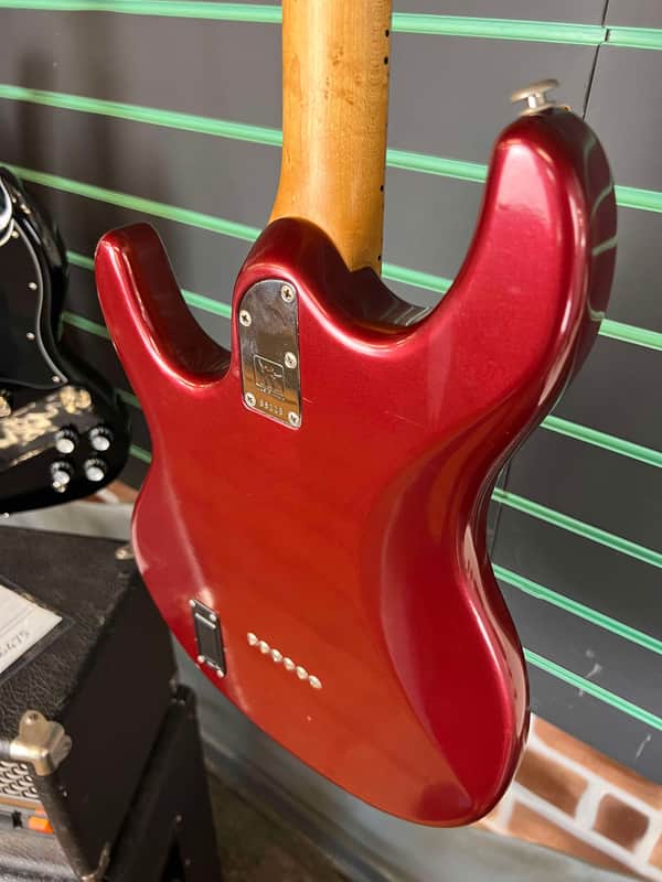 Music Man Silhouette Special Candy Apple Red 1996 Refinished