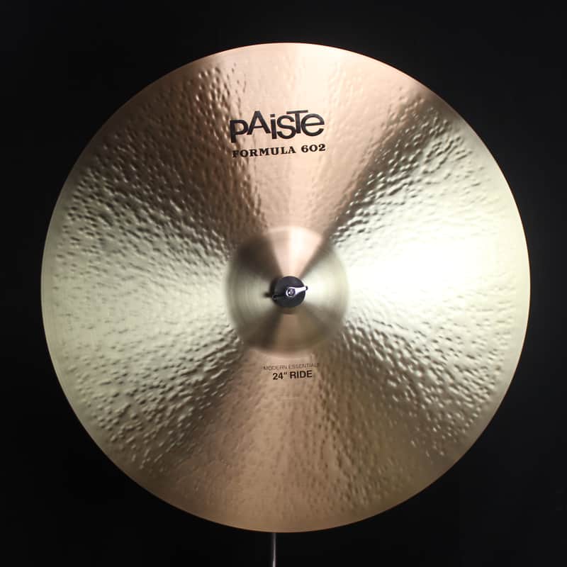Paiste 24" Formula 602 Modern Essentials Ride - 4003g (video demo) image 1