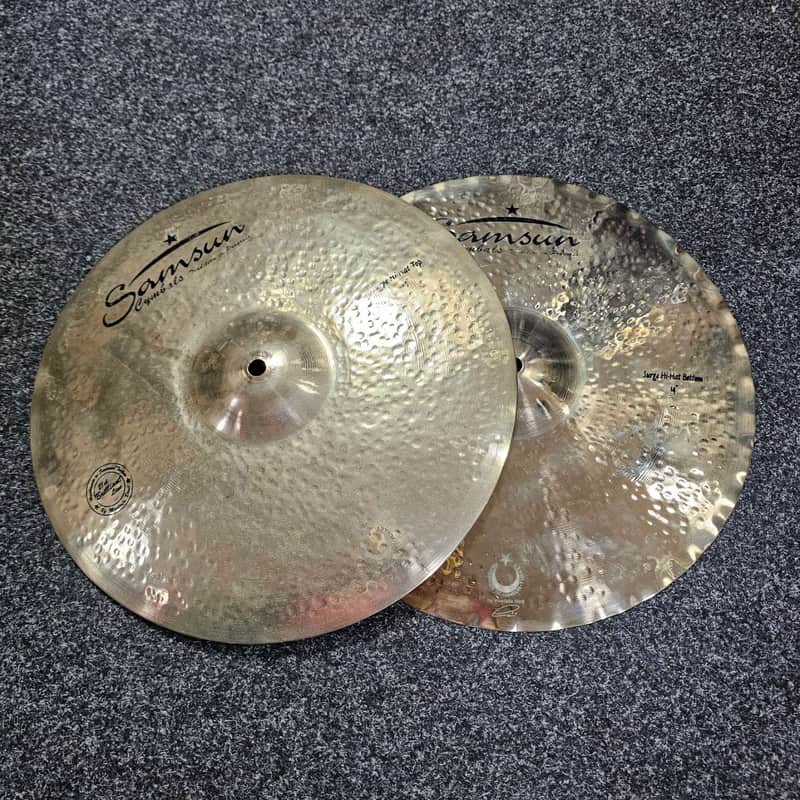 Hi-Hat Cymbals 14" Samsun 21st Series Surge USED! RKSUR290526 image 1