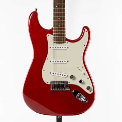 Fender American Deluxe Stratocaster 2008 Trans Red image 1