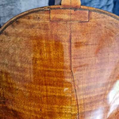Carlo Anselmo northern Italy Handmade stradavarious copy antique - brown varnish 4/4 image 10