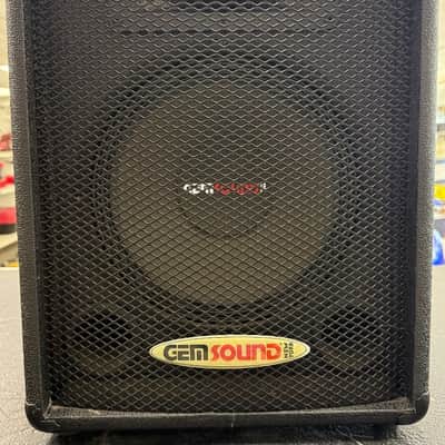 Gem Sound Passive PA Speaker Cabinet 12" Speaker w/ Speakon & 1/4" Inputs Tested image 1