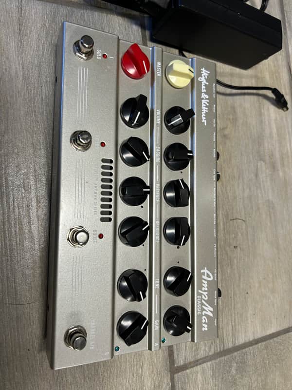 Hughes & Kettner AmpMan Classic 50-Watt Pedalboard Guitar Amp 2021 - Present - Light Gray image 1