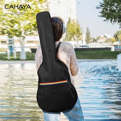Guitar Bag Acoustic 41 In Dust Cover Soft Guitar Bag Dustproof Guitar Cover Gig Bag for Acoustic Classical Guitars No Padding CY0307 image 5