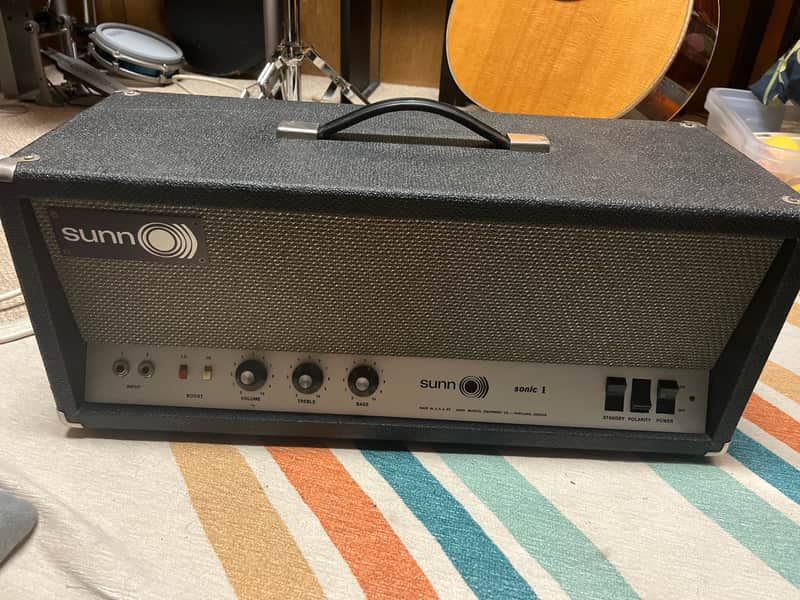 Sunn Sonic I Amp Head 1967 collectors item image 1