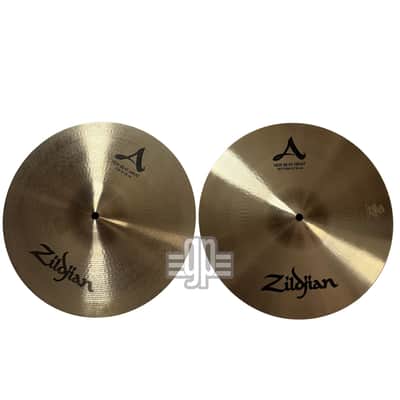 Zildjian 14" A Series New Beat Hi-Hat Cymbals (Pair) 1982 - 2012 - Traditional image 1