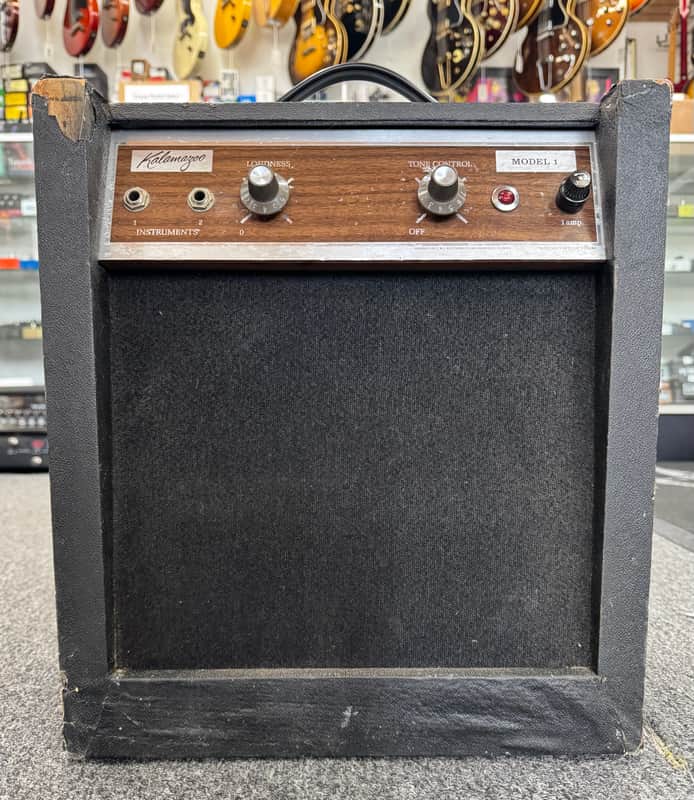 Kalamazoo Model 1 5-Watt 1x10" Guitar Combo 1968  Black image 1
