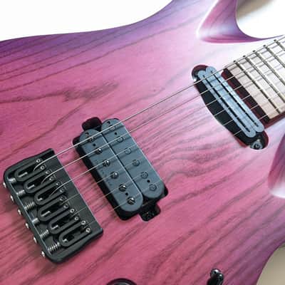 Solar Guitars AB 1.6HTPB 2022 - Trans Purple image 4