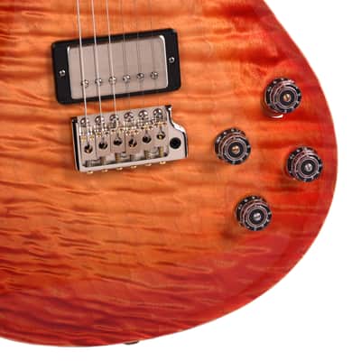 PRS Private Stock #11761 McCarty 594 Tremolo One-Piece Quilted Maple/Swamp Ash Blood Orange Glow w/Stained Neck/Fingerboard & Birds of a Feather Inlay (Serial #0403309) image 11
