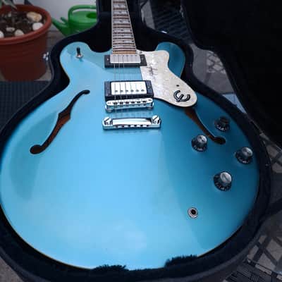 Epiphone Noel Gallagher Signature Supernova Manchester Blue - Peerless factory Korea - OHSC image 2