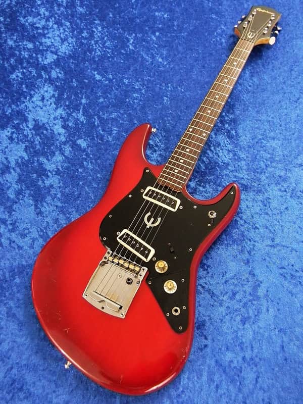 Epiphone Japan ET-270 Vintage 1971 Red Body Rosewood Neck Classic