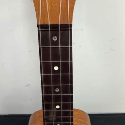 Vintage 1950's Roy Smeck Genuine Mahogany Soprano Ukulele  USA Made by Harmony image 4