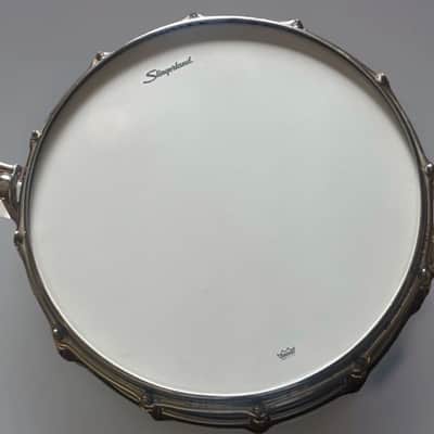 Slingerland model 203 12 lug Spitfire 5x14” COB Snare Drum 1979 - Chrome Over Brass image 2