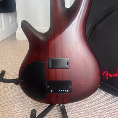 Ibanez SRF700-BBF Bass Workshop Fretless Soundgear 2014 - Present - Brown Burst Flat image 4