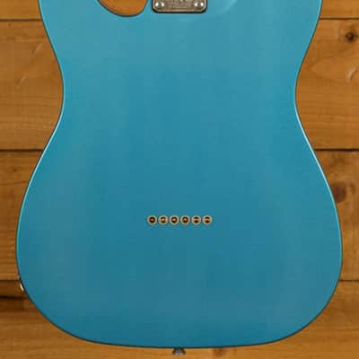 Schecter USA Custom Shop Nick Johnston PT S/H Wembley - Macassar Ebony - Atomic Sapphire Aged Nitro image 2