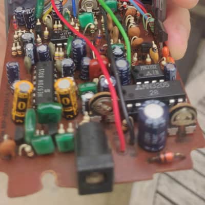 Ibanez AD9 1980s with true bypass mod image 9