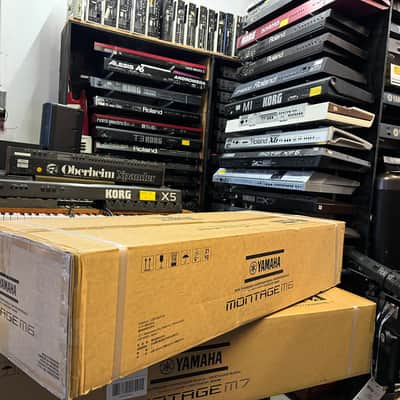 Yamaha Montage M6 61-Key 16-Voice Synthesizer Keyboard in box ARMENS