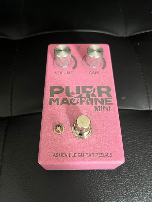 Asheville Guitar Pedals Purr Machine Mini 2020s - Metallic pink image 1