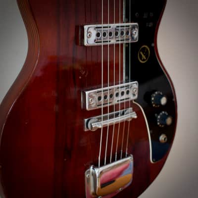 Kay K-2 1969 - Transparent Burgundy image 3