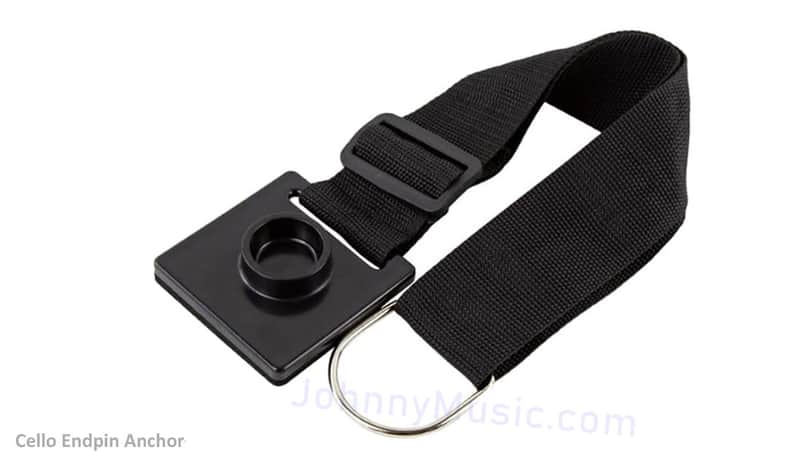 Cello Endpin Anchor / anti-skid attachment device for solo & orchestral use - crucial accessory for cellist's steady & comfortable playing image 1