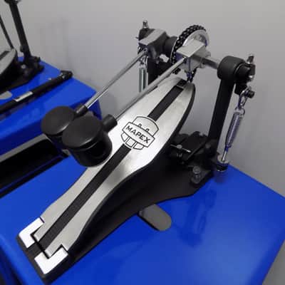 Mapex P400TW Double Pedal Single Chain Drive w/ Duo-Tone Beater - Chrome image 4