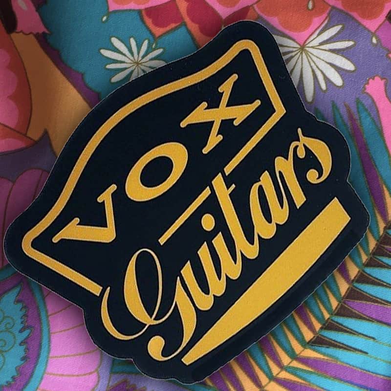 VOX GUITARS STICKER INSANELY RARE LIMITED EDITION GUITAR CASE CANDY BUMPER STICKER DECAL FREE SHIPPING! image 1