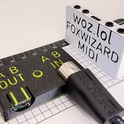 Foxwizard Mini MIDI Multitool • TRS A&B USB-C Adapter & Router image 1