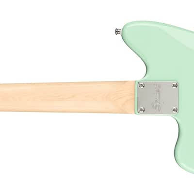 Mint Squier Mini Jazzmaster Electric Guitar, Maple Fingerboard, Surf Green image 3