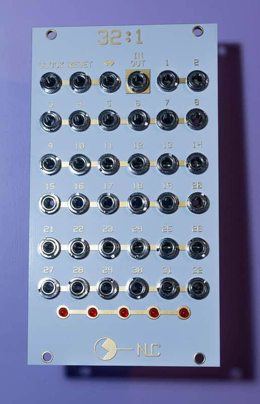 NLC Nonlinearcircuits – 32:1 – Eurorack Switch Multiplexer image 1