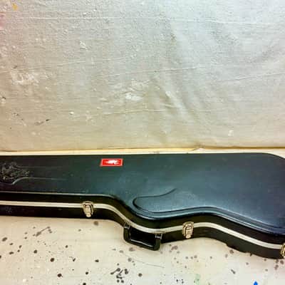 Fender Red Logo Bass Guitar Case 1990's - Black image 3