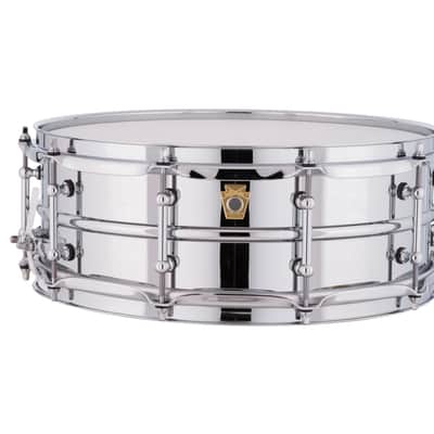 Ludwig *Pre-Order* Supraphonic 5x14" Chrome over Aluminum Snare Drum w/Tube Lugs | LM400T | Made in the USA | Special Order | Authorized Dealer image 1