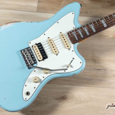 Fano JM6 Alt de Facto HSS Trem Guitar w/ Lollar Blondes & Imperial – Sonic Blue image 9