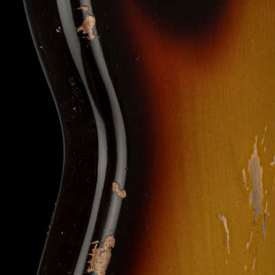 Fender Custom Shop Empire 58 Precision Bass Heavy Relic - Faded Aged Chocolate 3-Color Sunburst #87001 image 12