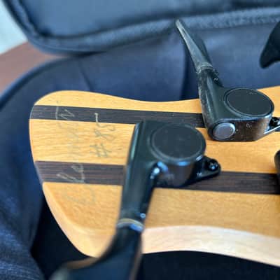 Handmade "Tom Clement" Fretless 5 String Bass image 5