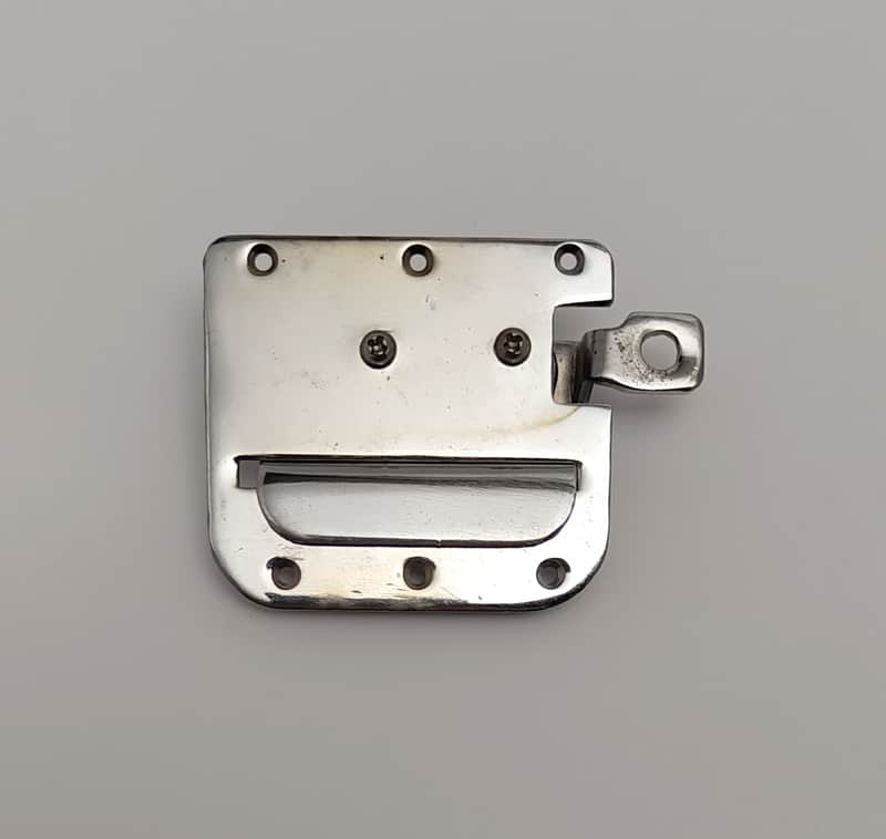 Teisco Lynx Kingston Kay Tremolo Tailpiece 1960s - Chrome image 1