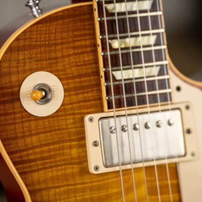 Gibson Custom Shop Historic Les Paul Standard VOS Reissue - Honey Burst SUPER-FLAMED TOP! image 8