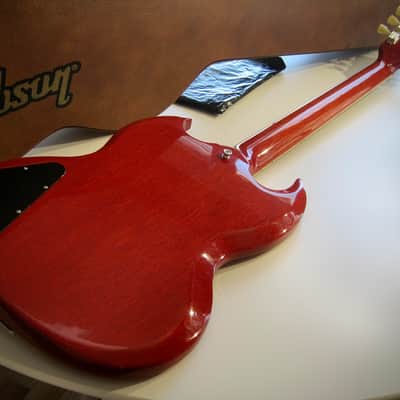 Gibson SG Standard with Maestro Vibrola, Hang Tags & OHSC Circa-2019-Cherry Stained Mahogany image 19