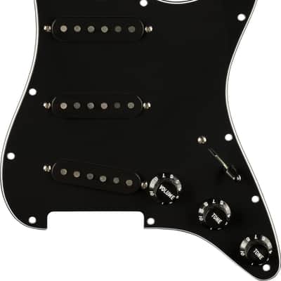 FENDER Pre-Wired Pure Vintage '59 Loaded Strat w/RWRP Middle, Black, 11-Hole image 4