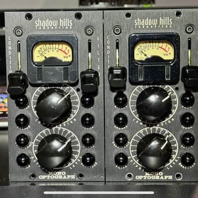 *Pair* Shadow Hills Mono Optograph 500 Series Compressor Module 2010s - Black image 2