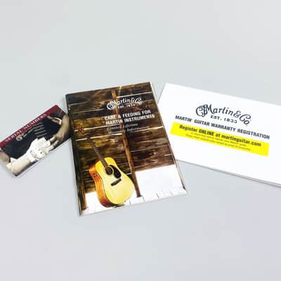 Martin Owners Manual and Warranty Card: She knows value? 2012 image 1