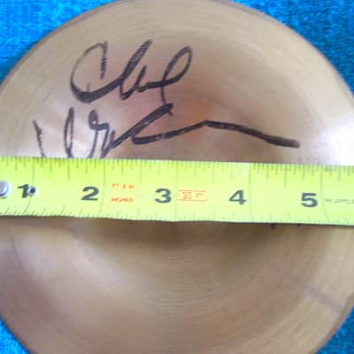 Paiste 6" Cup Chime #5 Cymbal (signed by Chad Wackerman) image 5