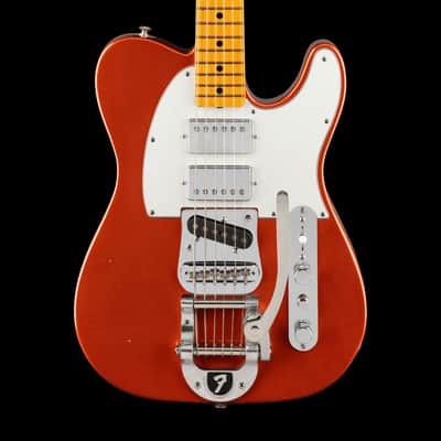 Fender Artist Series Stories Collection Mike Campbell Red Dog Telecaster Red Dog Red - Serial # MC250615 - Demo image 1