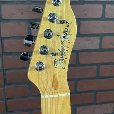 1983 Fender Bullet S3 USA Made (Version 2 "Strat") In Rare Black Finish w/ Hard Case image 4