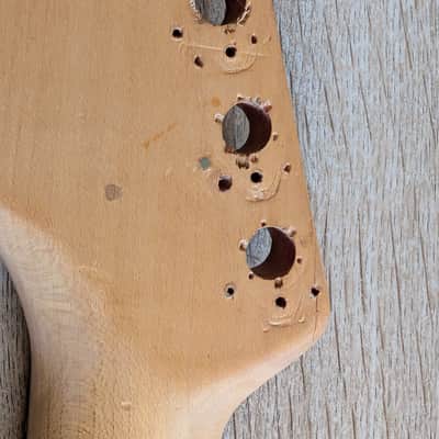Vintage Fender Musicmaster Neck September 1962 Maple Rosewood image 14