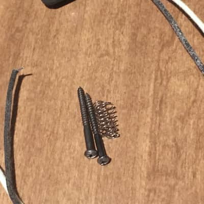 Slick Tele Neck Pickup Fullerton Lead Custom Nickel Cover Aged Relic Cloth Wires image 2
