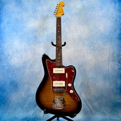 🇯🇵 RARE 1994 Fender Japan Jazzmaster Foto flame W/OHSC image 3