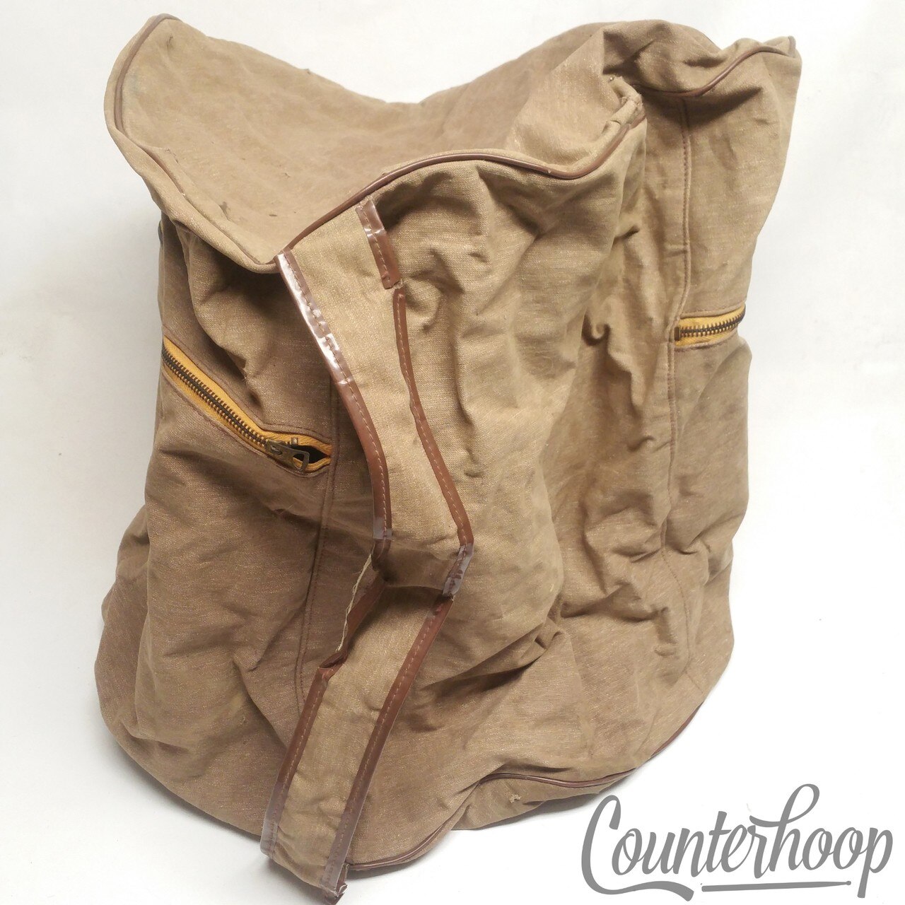 Artistic Products 16x16"Canvas Fabric Floor Tom Drum Case Soft Shell Vintage 40s — main photograph