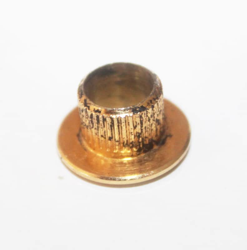 Vintage 1970's Gibson Firebird Tuners Ferrule Bushing Gold Banjo Tuners Sealfast Imperial 1970's 5/16" image 1